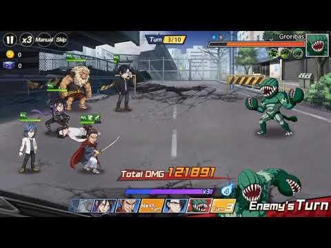 One Punch Man The Strongest Groribas Club Boss Challenge BEST Line Up F2P GUIDE 11 MIL 1 attempt!!