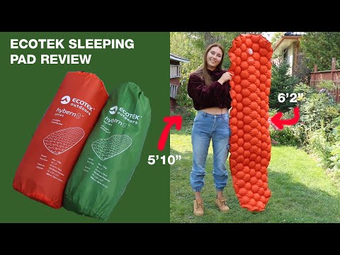 REVIEW: ECOTEK Outdoors Hybern8 Ultralight Inflatable Sleeping Pad