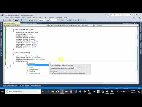 Accounting Management System Part 47 Purchase Invoice Form Validation Form in C C Sharp