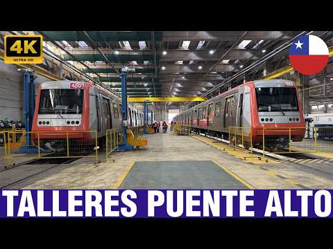 Metro De Santiago | Visita Talleres Puente Alto