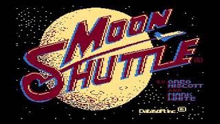 MOON SHUTTLE Title version ATARI 800 XL !!! 80´S NOSTALGIA