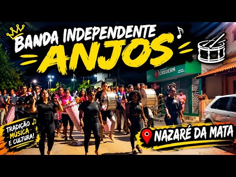 Ensaio da Banda Independente Anjos de Nazaré da mata - Pe