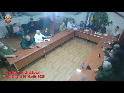 Sedinta Consiliul Local Vadu Crisului 06 Matie 2026