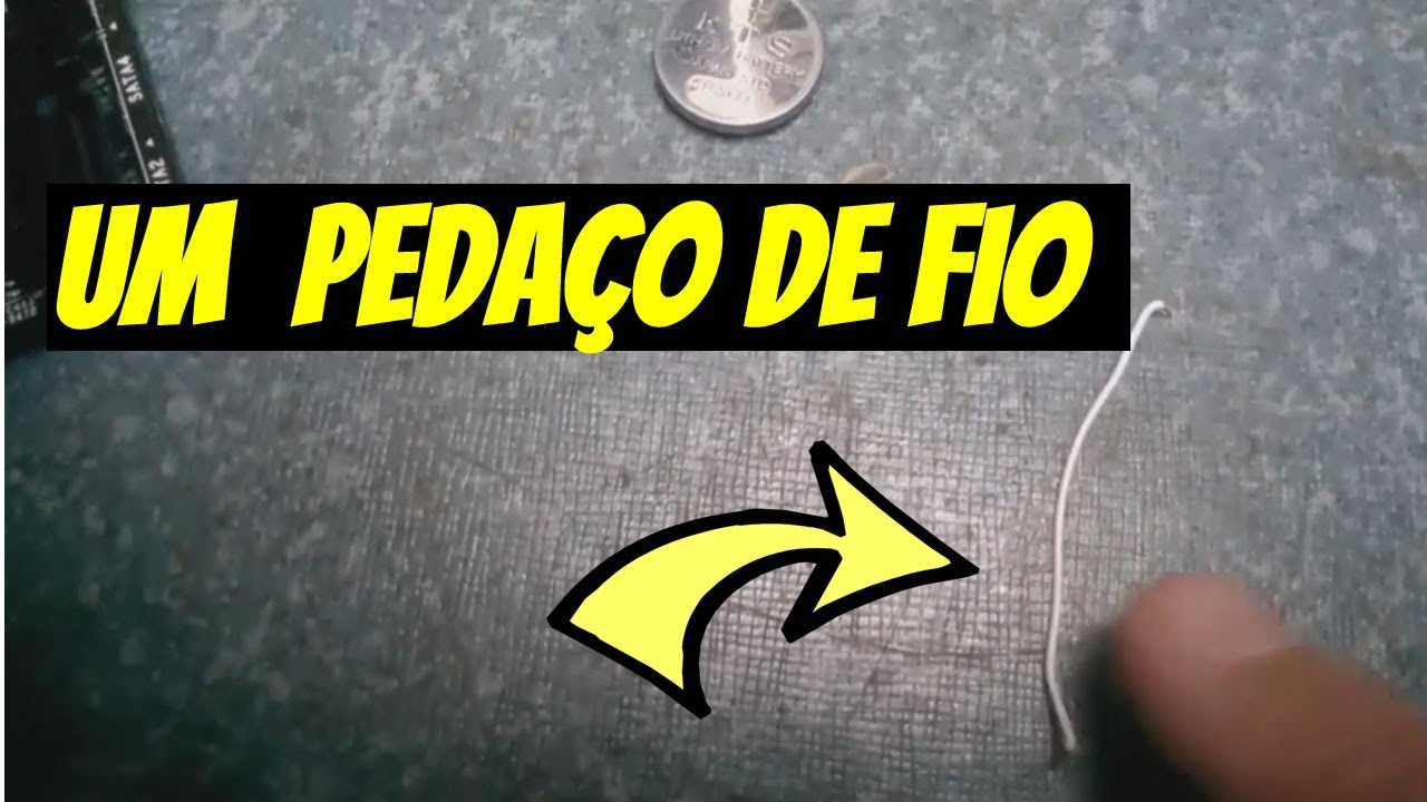 COMO EU RESOLVI O PROBLEMA DA PILHA DA PLACA MÃE