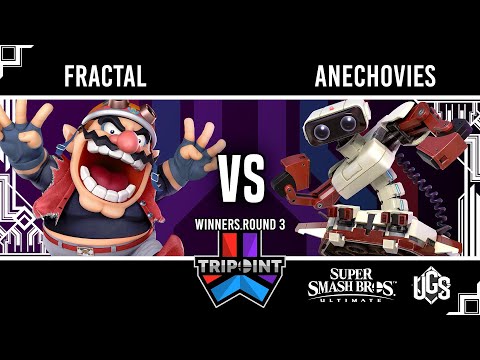 Tripoint Smash 144  -  Winners Round 3  -  Fractal(Wario) Vs. Anechovies(ROB)