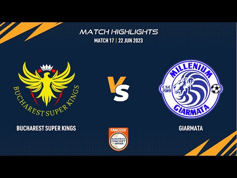 Match 17 - BSK vs GIA | Highlights | FanCode ECS Romania | 22 June 2023 | ECS23.491