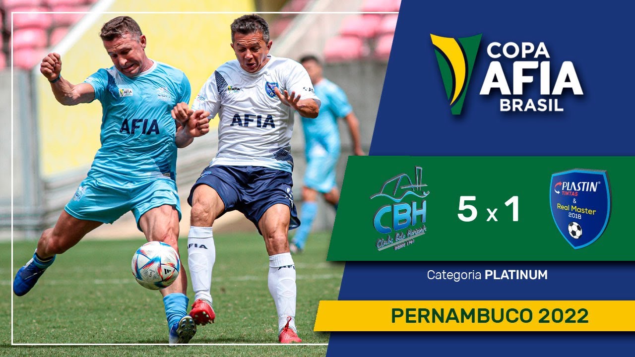 Copa AFIA Brasil – Pernambuco 2022 – CLUBE BH X PLASTIN – PLATINUM