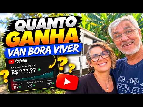 QUANTO GANHA O CANAL VAN BORA VIVER | GANHOS REAIS 2026