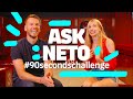 HOW MANY QUESTIONS CAN HE ANSWER? | Neto #90secondschallenge