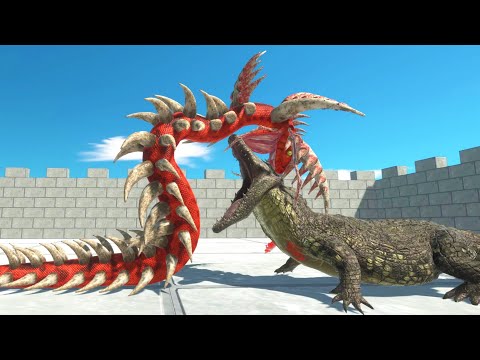 Alien Oboa Gene - 01(AOG-01) The Dragon Snake - New Update Animal Revolt Battle Simulator