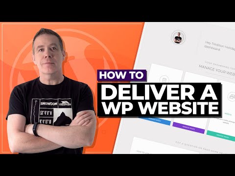 How to Deliver a WordPress Website to Client