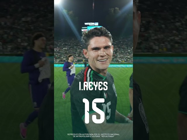 ¡Los números que utilizarán nuestros seleccionados!