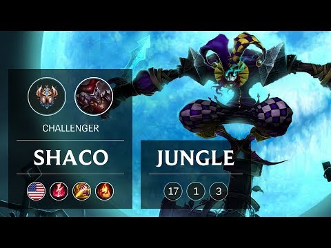 Shaco Jungle vs Lee Sin - NA Challenger Patch 9.1
