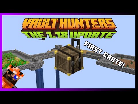 Minecraft: Vault Hunters 1.18 | Sky Vaults Lets Play! | Ep. 2 | First Crate!