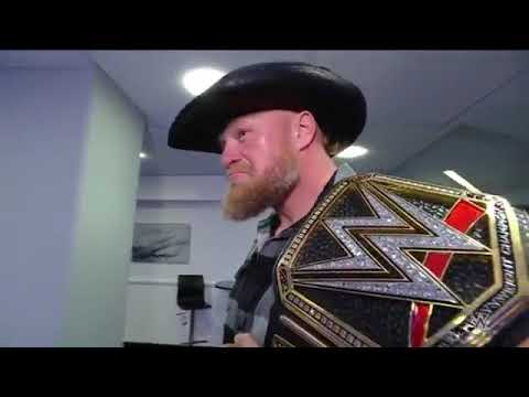 Brock Lesnar Backstage Segment, WWE SmackDown, March 25 2022