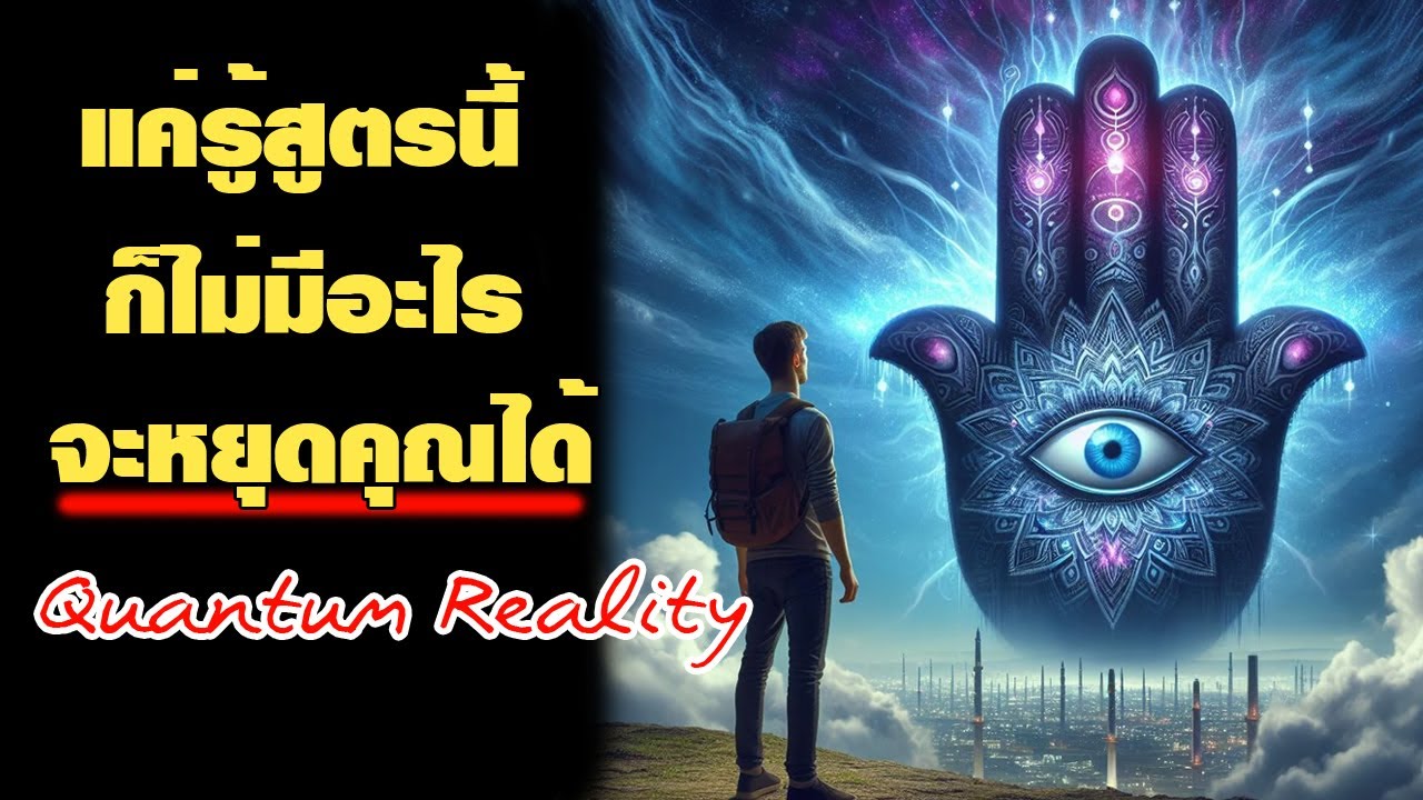 แค่รู้สูตรนี้ ก็ไม่มีอะไรจะหยุดคุณได้ Quantum Reality