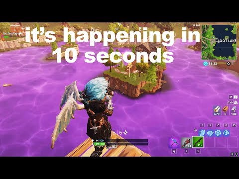 Fortnite Season 6 Announce Trailer Concept Loot Lake Volcano - fortnite loot lake volcano cube event just happened