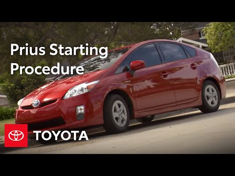 comment demarrer toyota prius