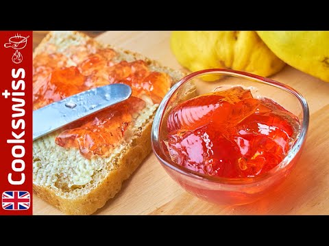 Quince Fruit Jelly made without gelling sugar - Quince Jelly Recipe