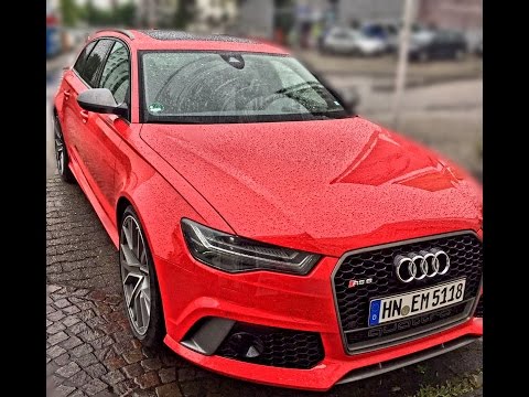 Audi RS6 4G Performance Akrapovic Exhaust Sound