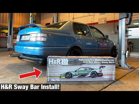 MK3 Jetta H&R Front & Rear Sway Bar Install! ( Nankang NS2R Testing )