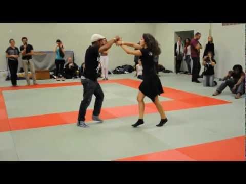 Pablo und Camila beim Workshop - Forró Festival Aachen 2012