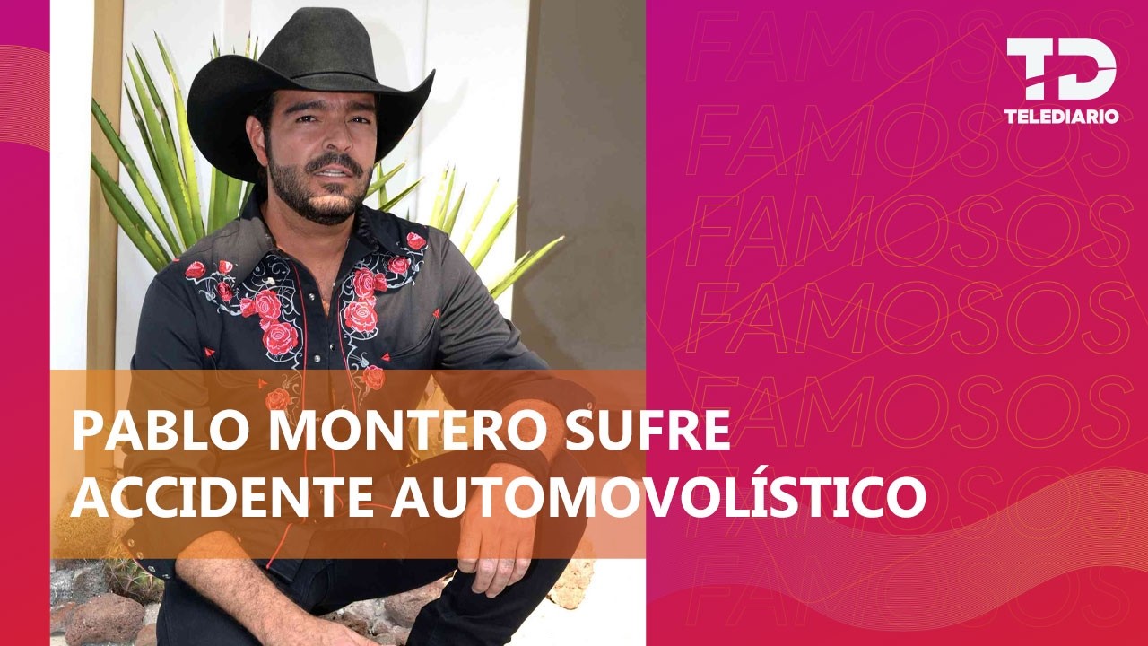 Pablo Montero sufre accidente automovilístico afuera del Teatro San Rafael; esto pasó