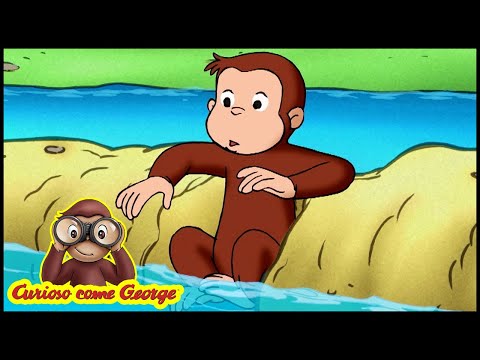 Curioso come George 🐵 Salvate i Pesci 🐵 Cartoni Animati per Bambini 🐵  Episodio Completo