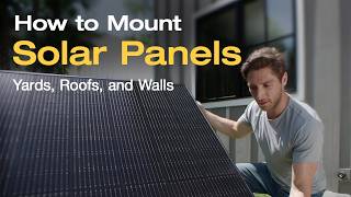 Solar Panel Installation Guide: Yards, Roofs & Walls | Eco Academy 101