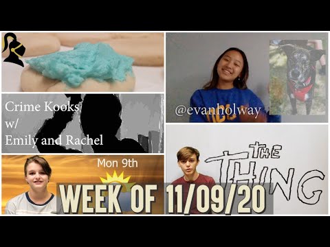 Knightly Show #8 | Week of 11/09/20 | Sweet and Scary (Sugar Cookies, Movie Review, Crime Kooks)