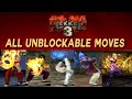 Tekken 3 All Unblockable Moves