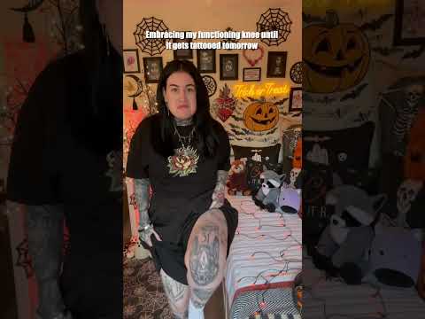 Incoming knee tattoo 👀