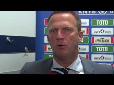 Reactie Van den Brom na FC Lienden - AZ
