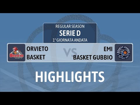 HIGHLIGHTS | ORVIETO BASKET - EMI BASKET GUBBIO
