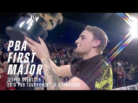 Jesper Svensson's First Major | 2016 PBA Tournament of Champions | Full Match vs. Mitch Beasley