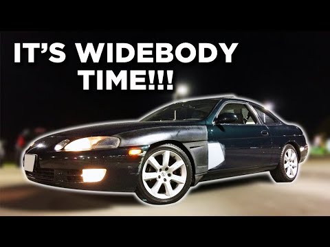 Installing KBD Widebody Front Fenders | Project SC300
