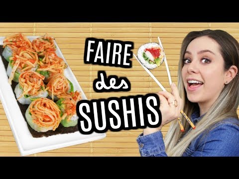 Video Comment Faire Des Sushis COMMENT FAIRE DES SUSHIS FACILEMENT