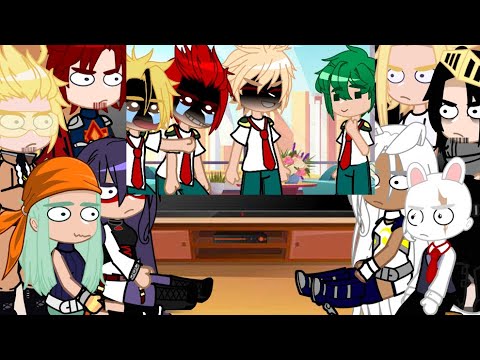 Pro heroes, LOV and Parents react to Bakugo is afraid of Deku || mha /bnha || Gacha club || Life ||