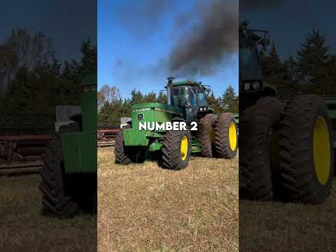 3 Legendary John Deere Tractors from the 80s #vintagetractors #tractor