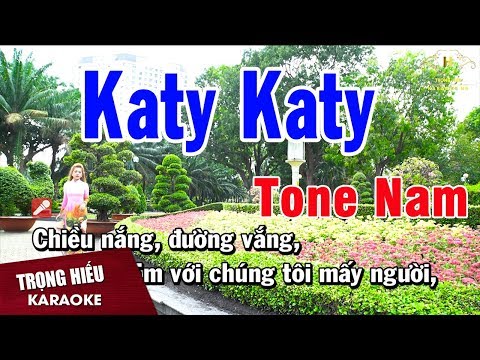 Karaoke Katy Katy Tone Nam Nhạc Sống | Trọng Hiếu