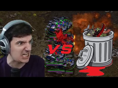 Artosis vs TRASH ZERG ladder struggles - Starcraft Broodwar