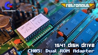 Commodore 1541 Disk Drive: Dual Kernal ROM Adapter