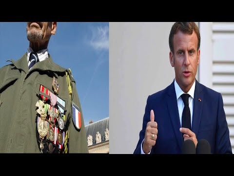 ماكرون يعتذر للحركى بإسم فرنسا و يعد بإصدار قانون لاعادة الاعتبار لهم