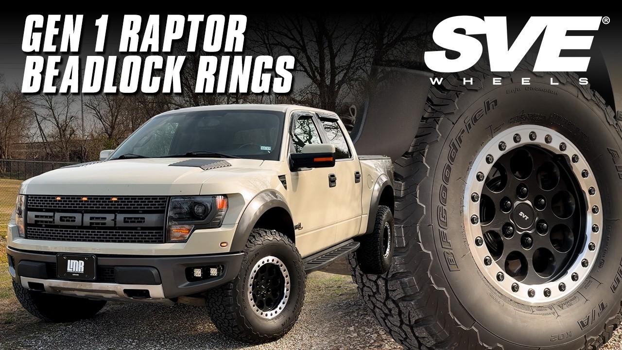 F150 Raptor R Beadlocks SVE F-150 Raptor Beadlock Ring Kit (10-14) - LMR.com