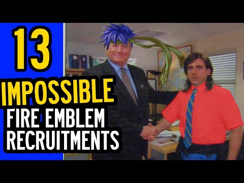 What if you could recruit ONE boss from EACH Fire Emblem game?
