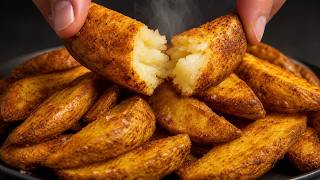 Kartoffeln aus dem Airfryer: außen unglaublich knusprig, innen weich – nur 1 Löffel Öl!