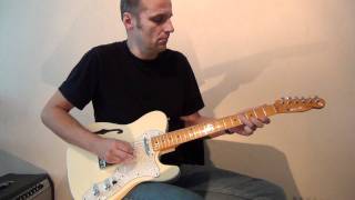Video thumbnail for Beautiful sounding guitar - London City Comet Thinline by Jam Tracks Guitar