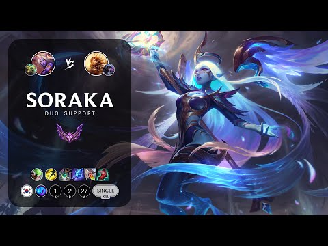 Soraka Support vs Leona - KR Master Patch 13.6