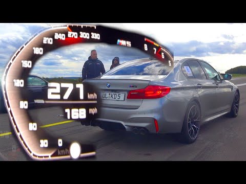 750HP BMW M5 F90 Stage 2 Acceleration  0-100 / 0-200 Half Mile Top Speed
