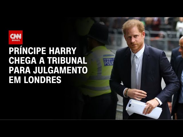 Príncipe Harry vai a tribunal para julgamento de processo contra o Daily Mail | CNN NOVO DIA